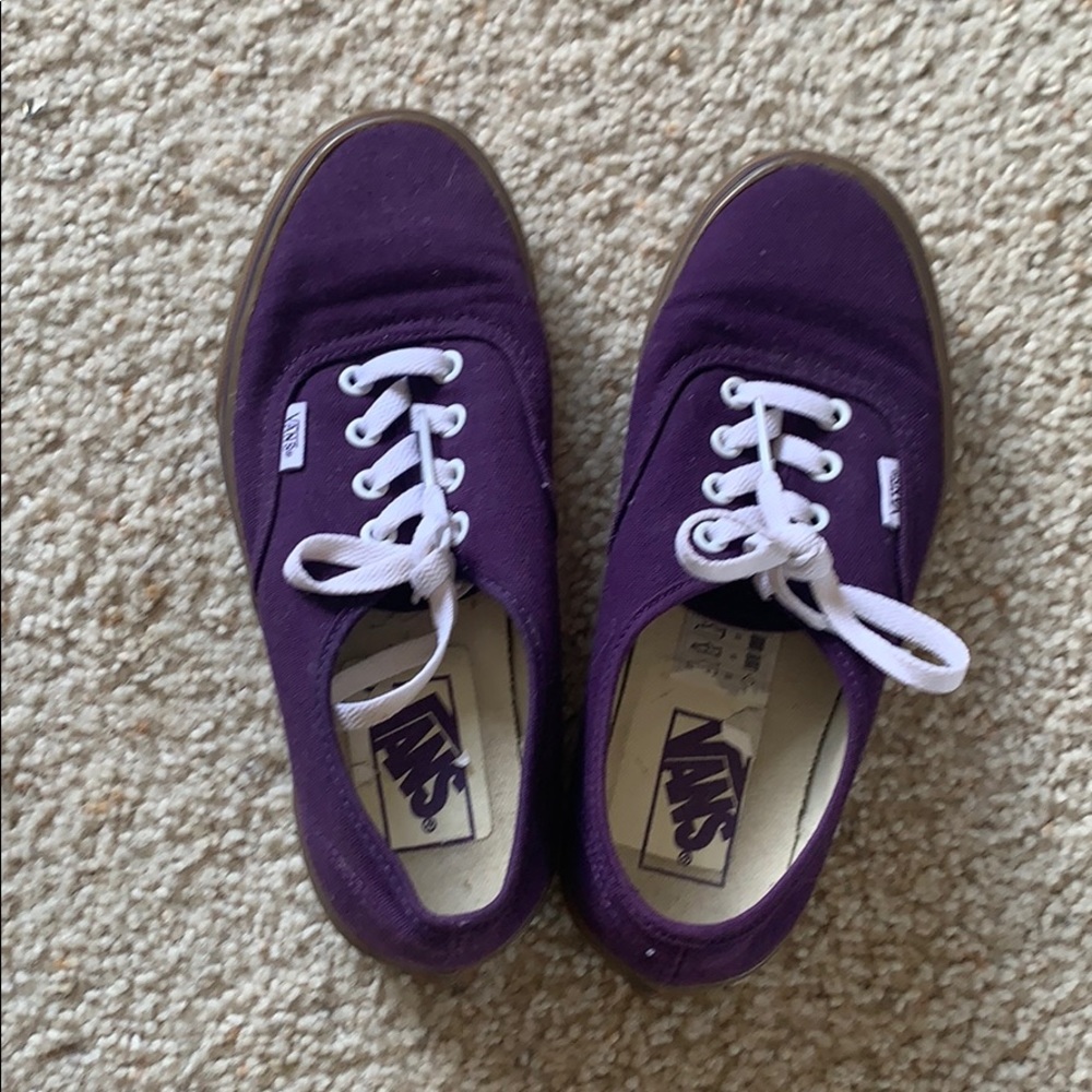 Purple vans